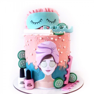 Skincare Cake