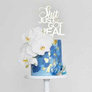 White Flower Cake