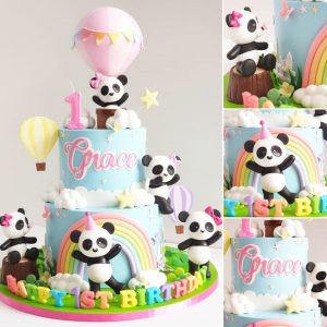Cute Panda Cake