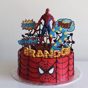 Spiderman Pop Cake