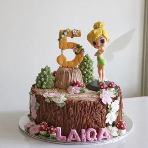 Tinkerbell Cream Cake