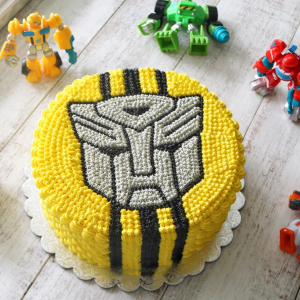 Transformers Cream Cake - 2