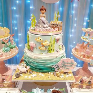 Mermaid World Cake