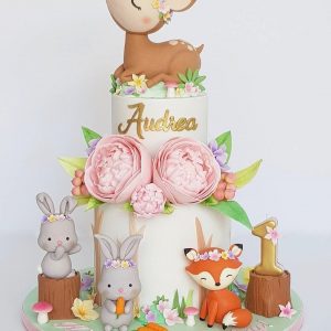 Deer Birthday Cake