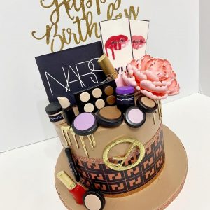 Makeup Mania Cake