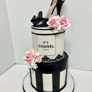 Chanel No.5 Cake