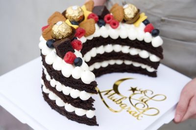Eid mubrak chocolate cake – 1