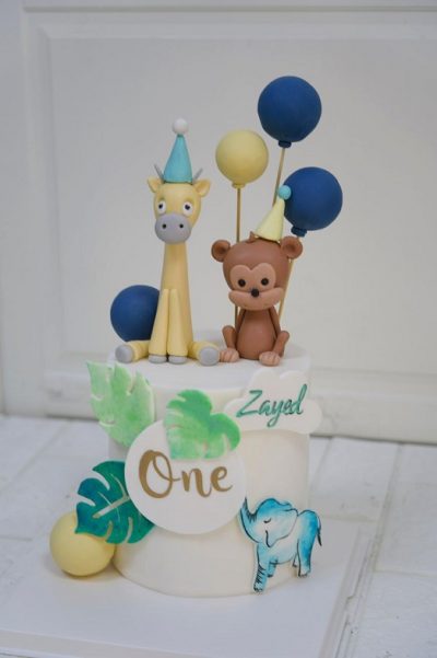 Animals Adventure Cake