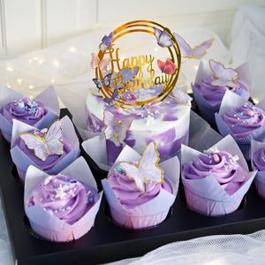 Butterfly Cake with Cupcakes