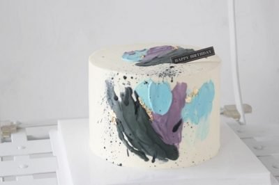 Color palette cake 1