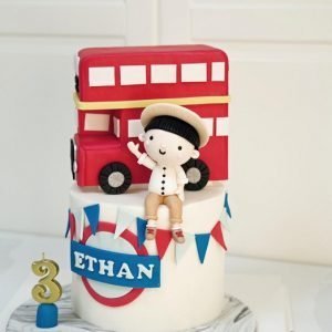 Hello London Cake