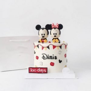 Mickey and Minnie Cake