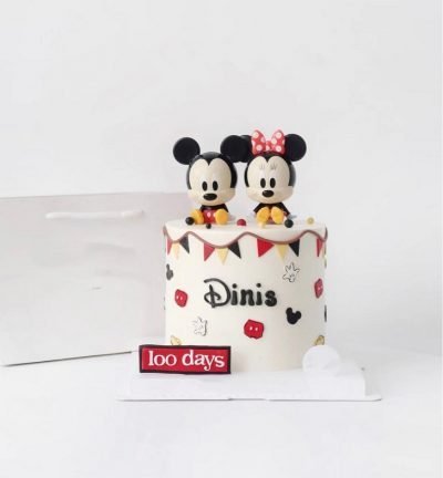 Mickey and Minnie Cake