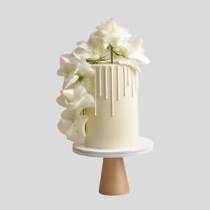 Pure Serenity Rose Cake