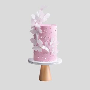 Blush Butterfly Bliss Cake