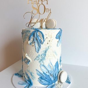 White Waves Cake