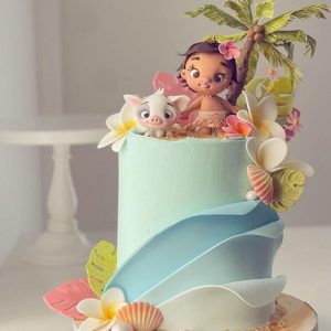 Little Moana Ocean Cake