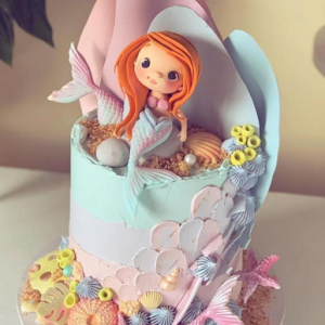 The Seashore Mermaid Cake
