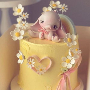 Cutie Baby Elephant Cake