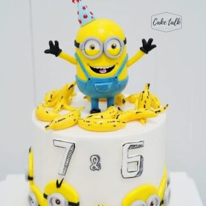 Single Minion Cake