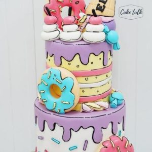 Sweet Fondant Cake