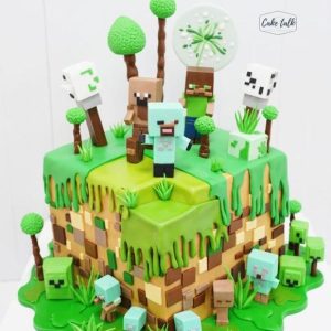 Minecraft Cake