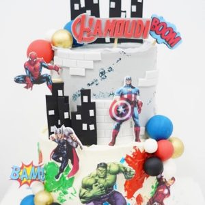 The Avengers Cake