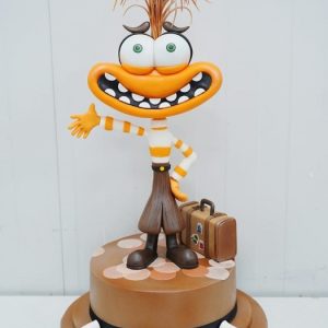 ANXIETY INSIDE OUT 2 CAKE