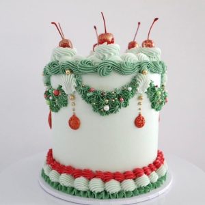 Holly Cherry Bliss Cake
