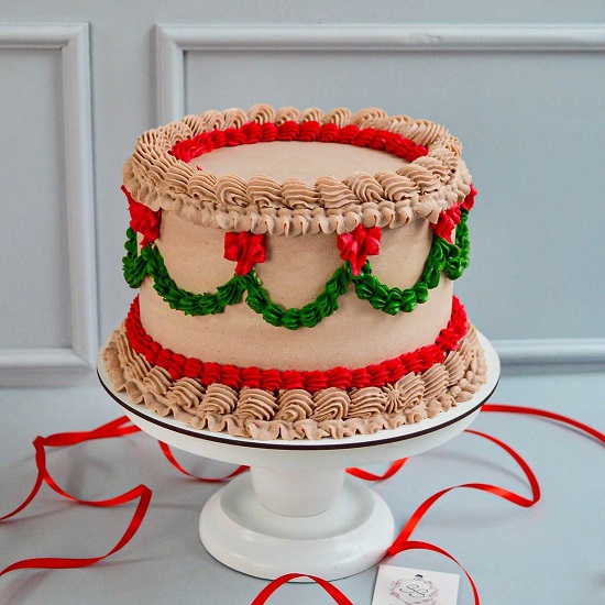 Christmas Vintage Cake